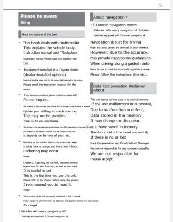 toyota camry 2019 2020 & 2021 navigation manual